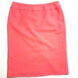 9&CO Coral Pencil Skirt Size 8